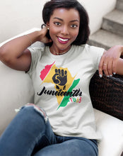 Load image into Gallery viewer, Juneteenth Freedom Day Premium Cotton Unisex Tee
