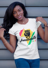 Load image into Gallery viewer, Juneteenth Freedom Day Premium Cotton Unisex Tee
