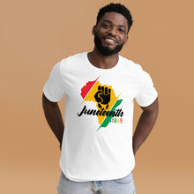 Load image into Gallery viewer, Juneteenth Freedom Day Premium Cotton Unisex Tee
