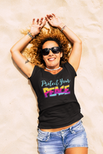 Load image into Gallery viewer, Protect Your Peace Premium Cotton Unisex Tee
