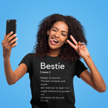 Load image into Gallery viewer, Bestie Premium Cotton Unisex Tee
