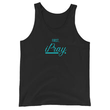 Load image into Gallery viewer, First, I Pray Premium Cotton Tank Top
